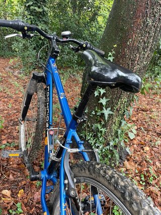 Bicicleta Rockrider Azul