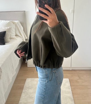 Chaqueta Bomber Verde Oliva