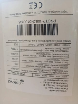 Termo Eléctrico Provai 100 Litros