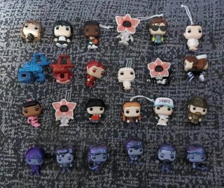 Colección completa 24 Mini Funkos Stranger Things