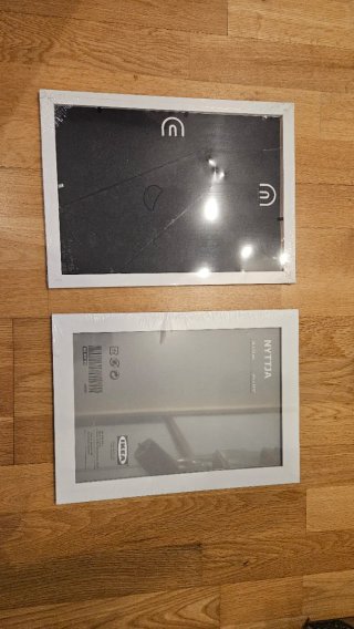 2 Marcos de Fotos IKEA NYTTJA Blancos