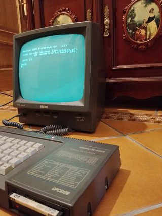 Ordenador Amstrad CPC 6128 con Monitor