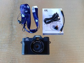 Cámara Digital 6K Ultra HD Zoom 16x. SIN ESTRENAR.