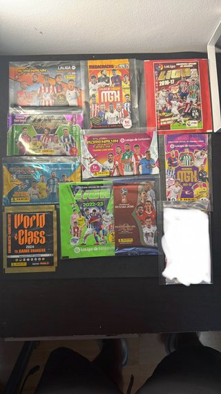 Sobres sin abrir de Cromos Panini