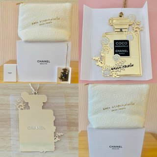 CHANEL NECESER/POUCH - CHANEL CHARM / COLGANTE
