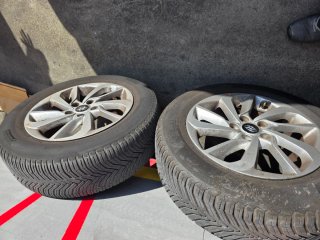 4 Llantas con Neumáticos Michelin 225/60/17