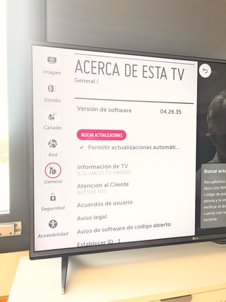 TV LG 55 pulgadas UH600V