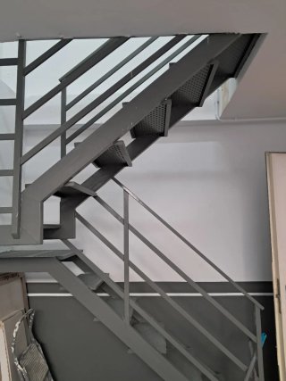 Escalera de hierro