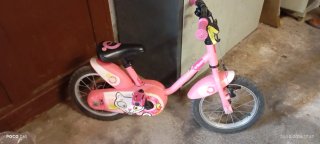 Bicicleta Infantil Rosa 14 pulgadas