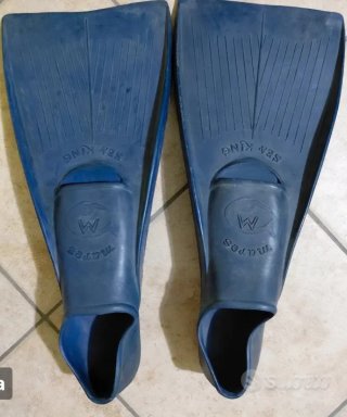 Pinne Mares Sea King Blu