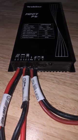 Regulador Solar MPPT Vechline 15A
