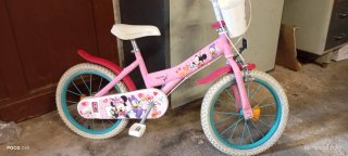 Bicicleta Infantil Minnie Mouse 16 pulgadas