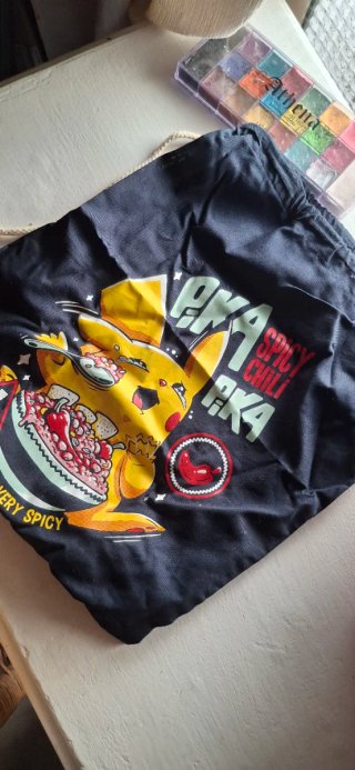 Bolsa Mochila Totebag Pikachu