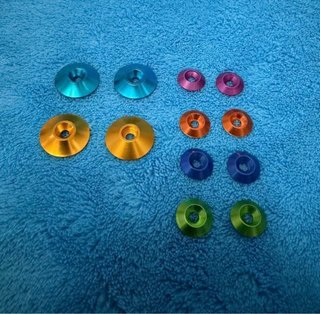2 Arandelas Alerón RC 3mm