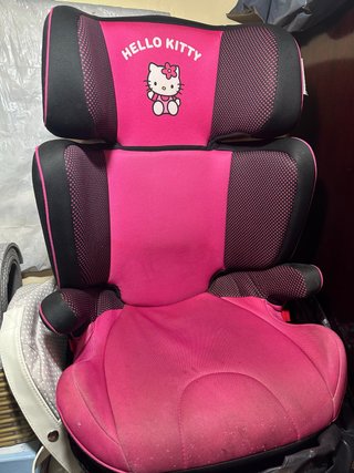 Sillita Alzador Coche Hello Kitty Rosa