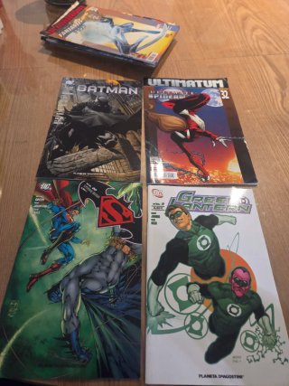 Lote 18 Cómics DC y Marvel Batman, Spiderman y mas