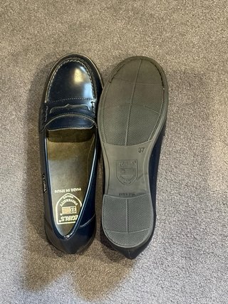 Zgirls Zapato Colegial Niña Talla 37 Azul