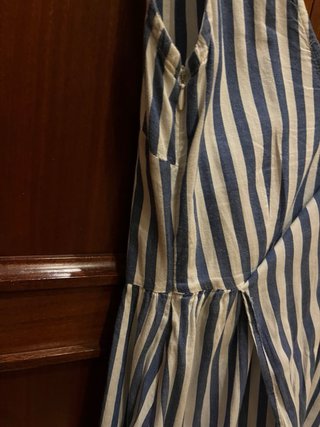 Vestido de rayas Mango