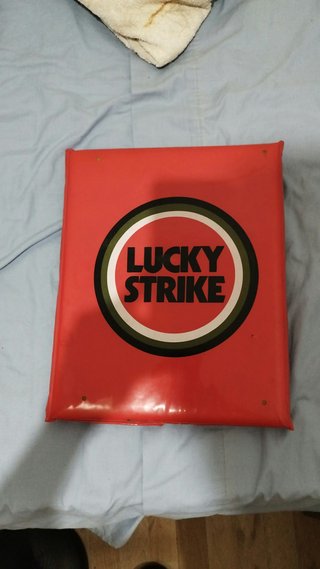 Cojín Asiento Plegable Lucky Strike Vintage