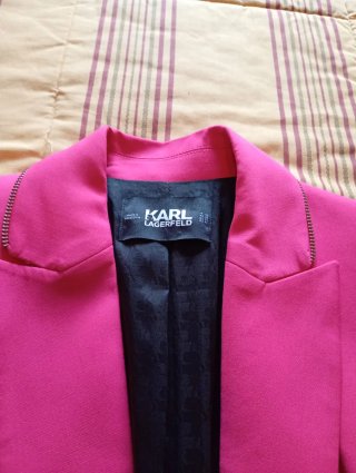 Blazer Karl Lagerfeld Rosa Talla 34