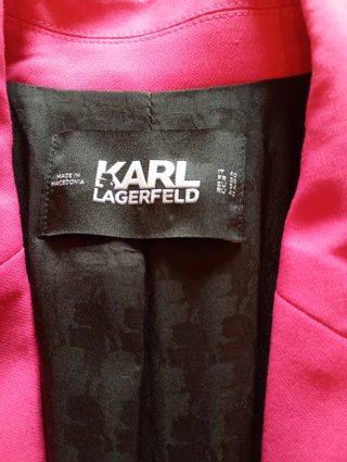 Blazer Karl Lagerfeld Rosa Talla 34