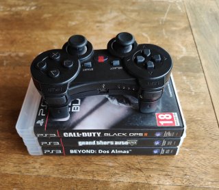 Pack PS3 3 juegos + mando GTA V Black Ops II