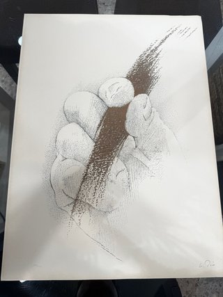 Litografía Original de Manuel Boix