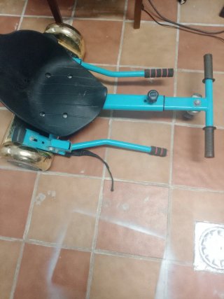 Hoverboard Drift Trike Azul Dorado