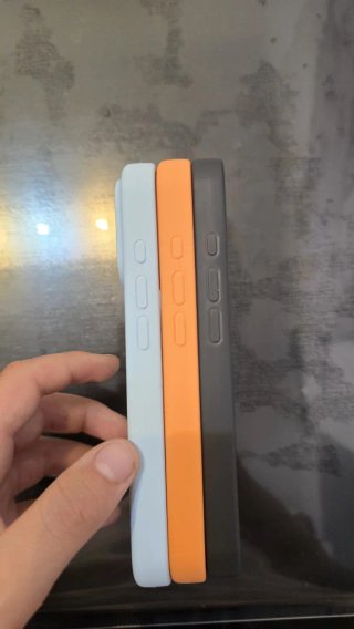 Pack 3 fundas silicona para iPhone 17 pro o 18 pro