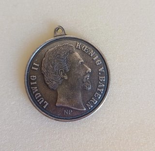 Medaglia Ludwig II König v. Bayern