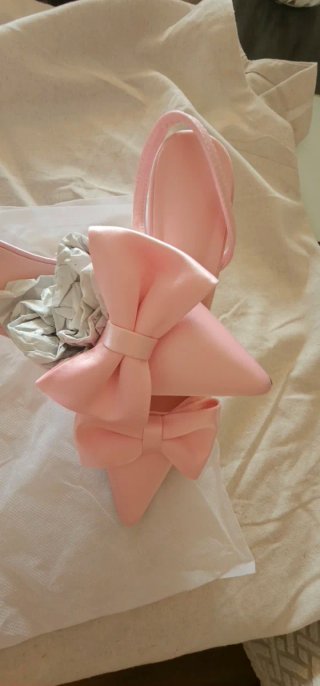 Zapatos de Tacón Fiesta Rosa Bebé Talla 39