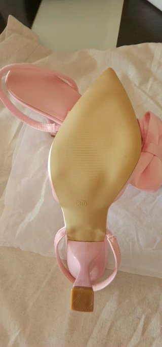 Zapatos de Tacón Fiesta Rosa Bebé Talla 39