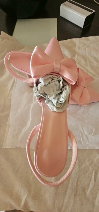 Zapatos de Tacón Fiesta Rosa Bebé Talla 39