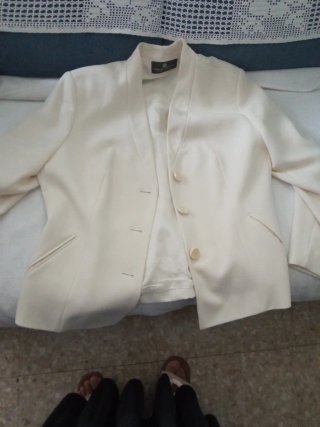 Chaqueta Alba Conde Beige Talla M