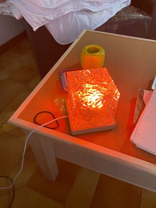 Lámpara LED Cubo con Mando