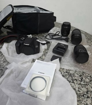 Cámara con mochila
