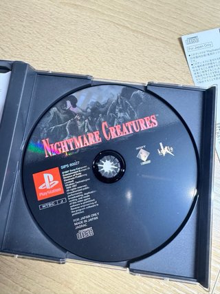 Nightmare Creatures Sony PlayStation PS1 Jap