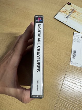 Nightmare Creatures Sony PlayStation PS1 Jap