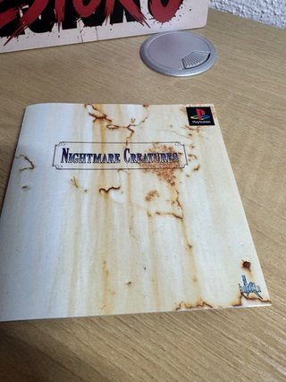 Nightmare Creatures Sony PlayStation PS1 Jap