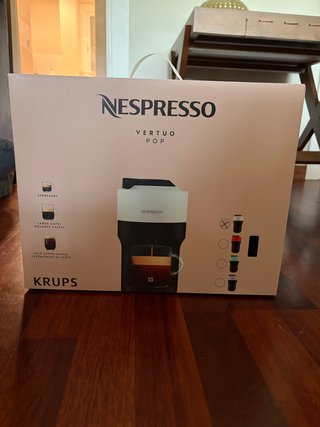 Cafetera Nespresso Vertuo Pop Blanca