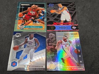 Lote 40 Cardss Detroit Pistons