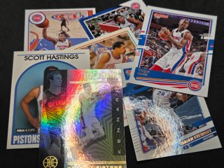 Lote 40 Cardss Detroit Pistons
