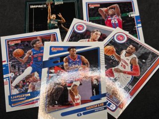 Lote 40 Cardss Detroit Pistons