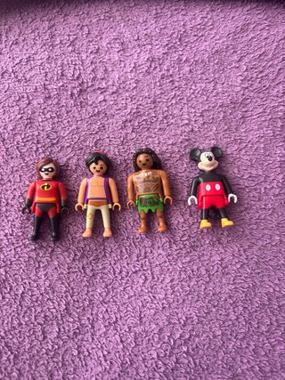 Set de 4 Figuras Kinder Playmobil Disney
