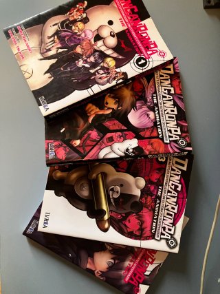 Colección completa 4 tomos manga Danganronpa