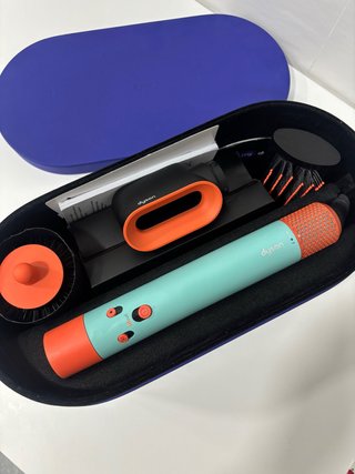 Dyson Airwrap + Difusor Naranja y Turquesa