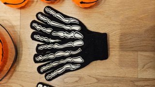Guantes de Esqueleto para Halloween