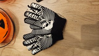 Guantes de Esqueleto para Halloween