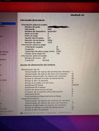 MacBook Air 13” 2017 Plata