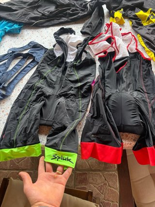 Lote de ropa de ciclismo